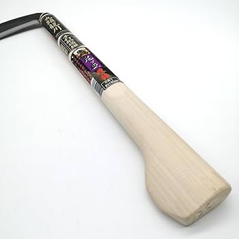 Amazon | 九頭龍川 手打厚鎌 鬼ヶ嶽 130g 360mm本掛柄 安全鞘付